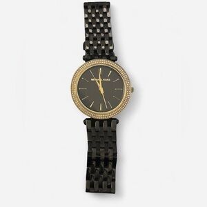 MK3322 Darci Black Ion Plated Stainless Steel Bracelet Watch